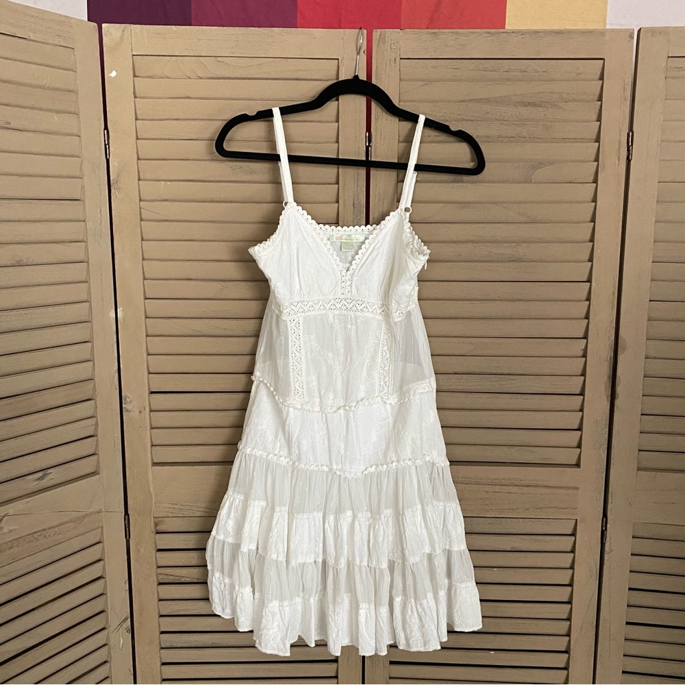 Banana U.S.A. Women’s Medium White See-through Nightgown Chemise